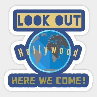 Hollywood Sticker